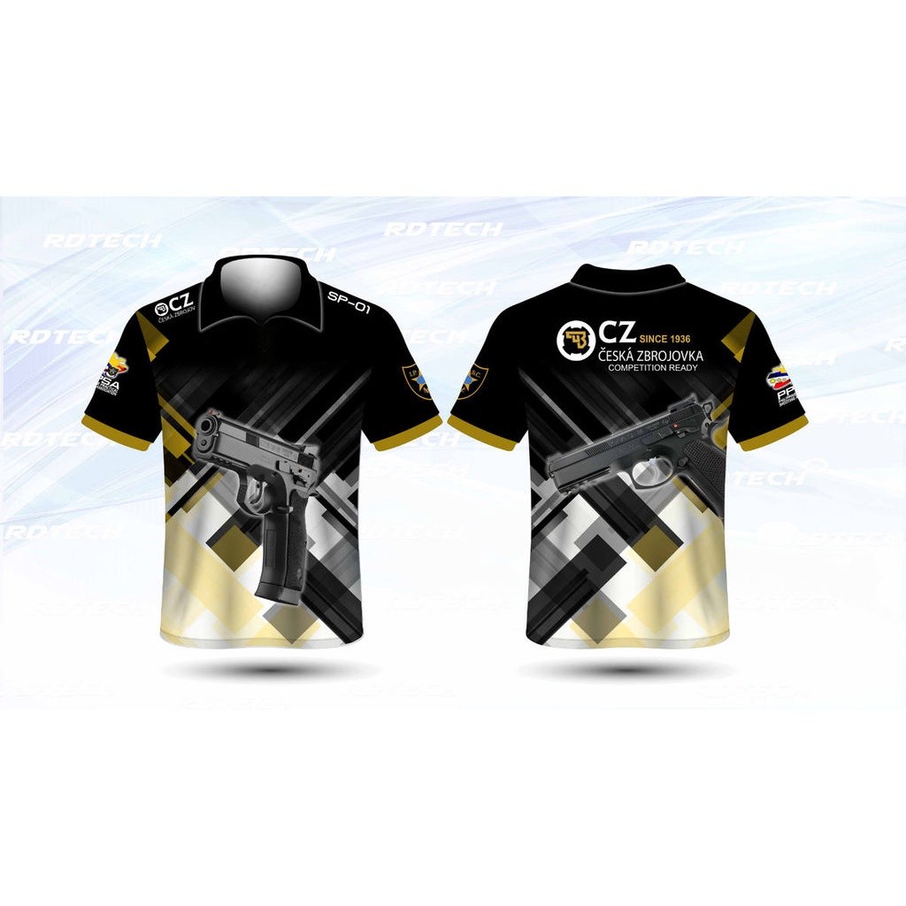 CZ sp 01 เสื้อโปโลระเหิด