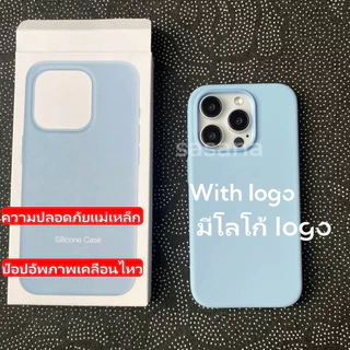 ซิลิโคนเหลวแม่เหล็กสีดําสําหรับ iphone 16/15/14/13/12/ProMax/plus/mini เคสโทรศัพท์คุณภาพสูง Animated pop-up