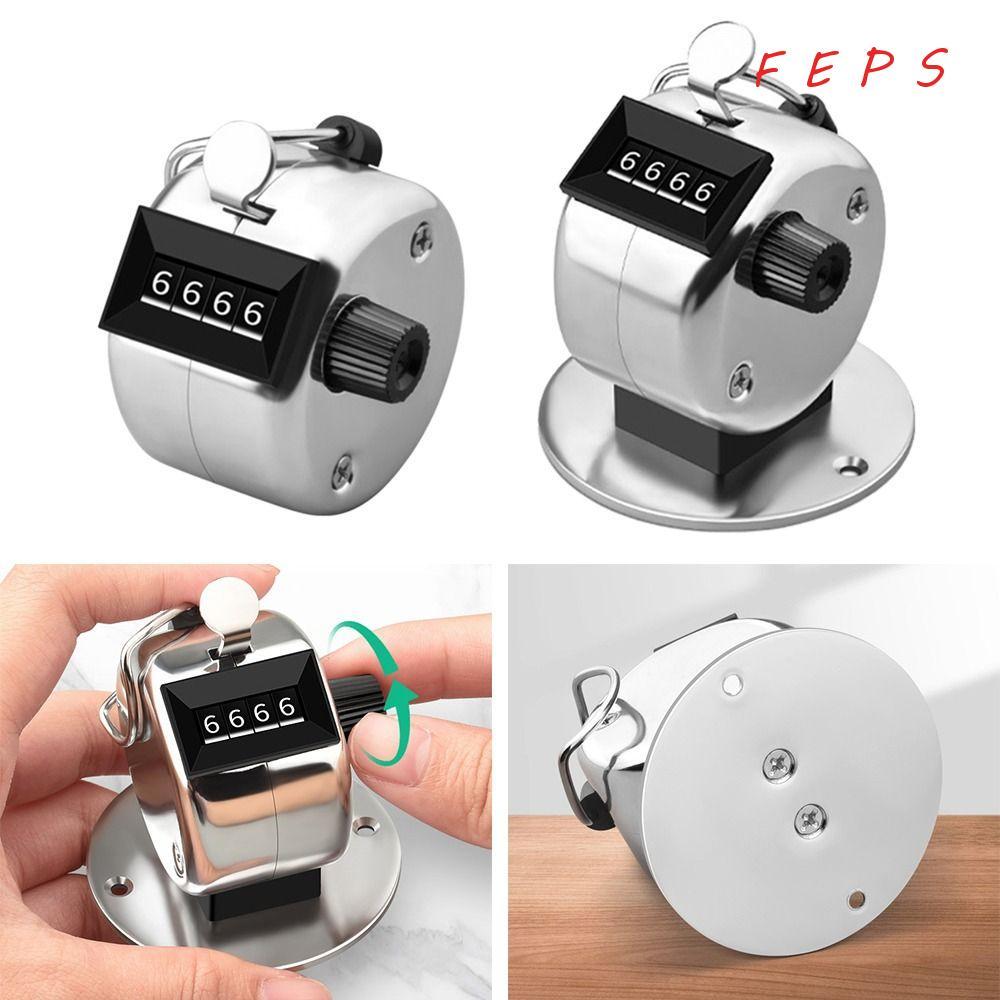 FEPS การนับแบบแมนนวล, เครื่องนับกลไกมือถือตัวเลข 4 หลัก, กีฬาเกียร์โลหะนับ Clicker Golf