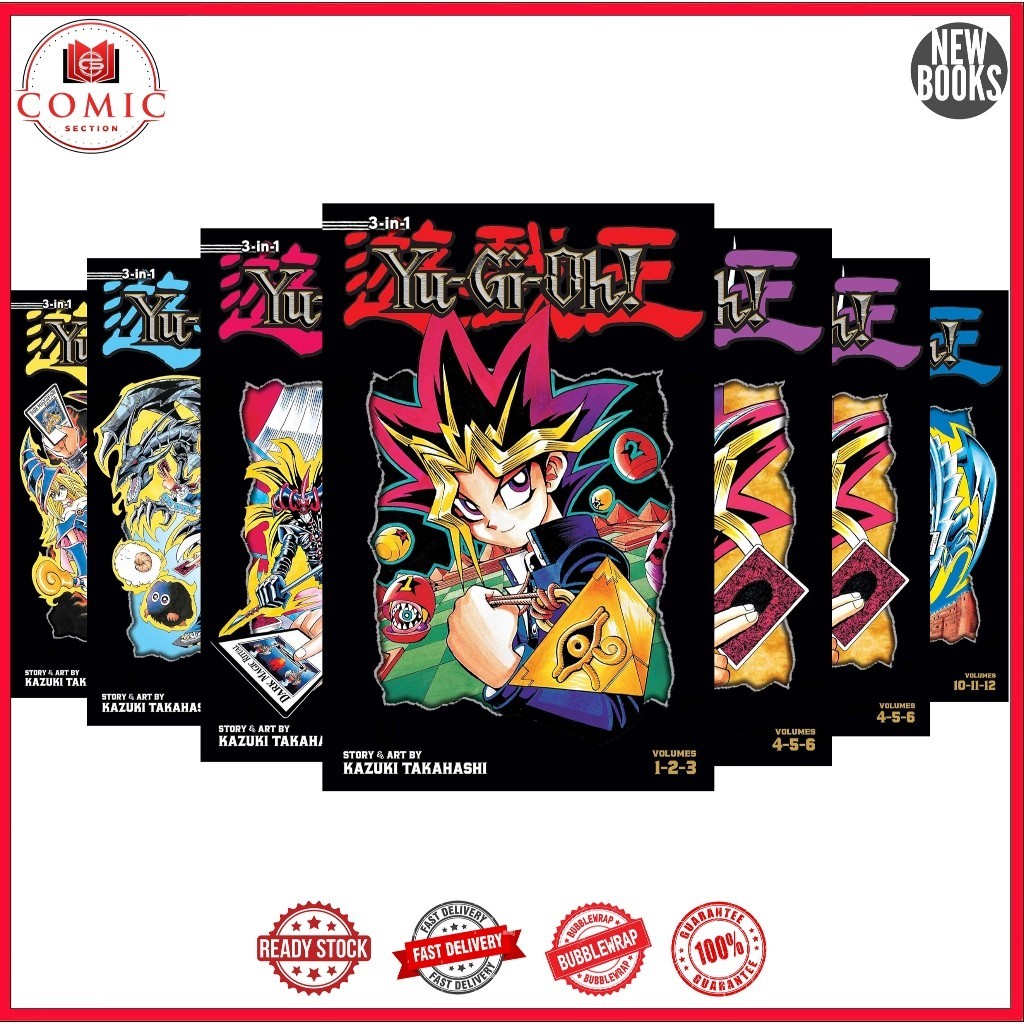 YU-GI-OH! การ์ตูนยูกิโอ! (ฉบับ 3-ใน-1) (ชุด 13 เล่ม)