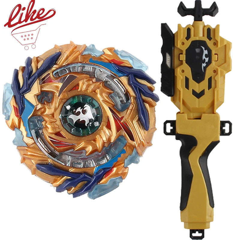 Laike Burst B-79 Starter Drain Fafnir B79 Spinning Top พร้อม Launcher Handle ชุดของเล่นสําหรับเด็ก 2