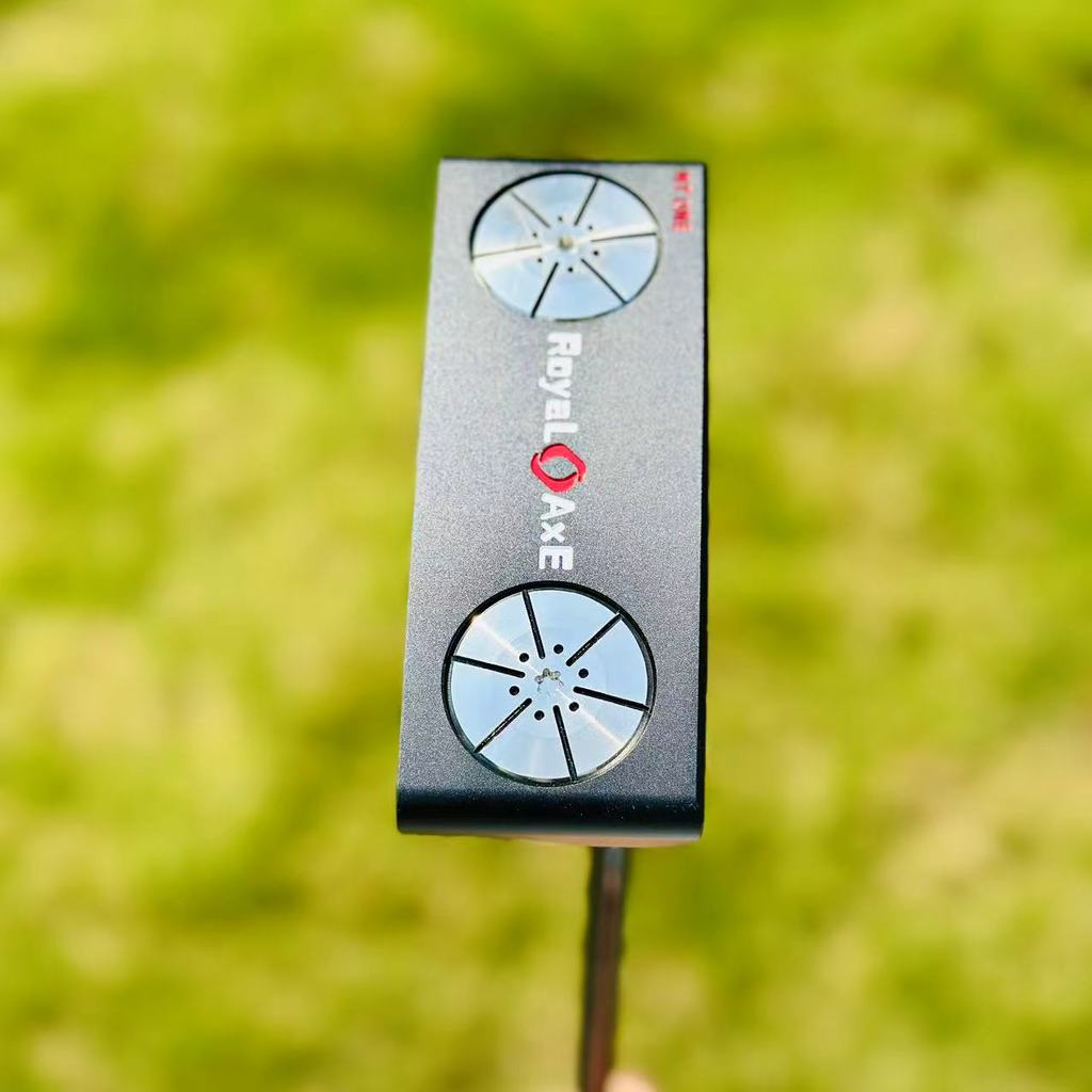 พัตเตอร์กอล์ฟทรงพิเศษ Royal AXE และ Royal Tomahawk กับฐานยึดคงที่