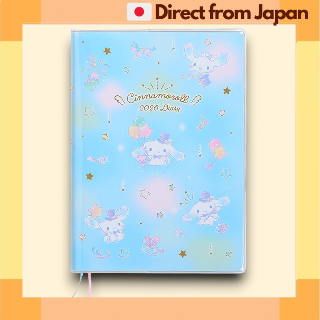 Sanrio 2026 Cinnamoroll Planner B6 October Start Weekly Block Schedule Diary [Japan Shipped]