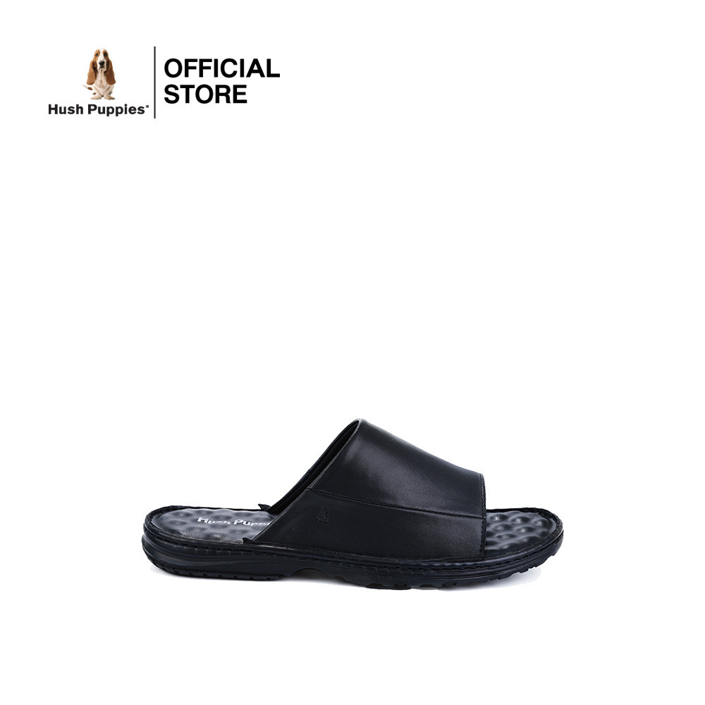 Hush Puppies รองเท้าผู้ชาย รุ่น HP 8HSFPP804A สีดำ (รองเท้าแตะแบบสวม)