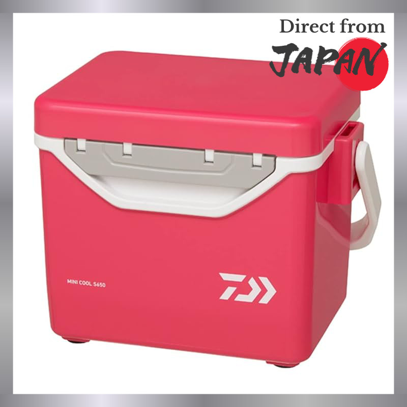 DAIWA Mini Cool Cooler Box Magenta 6.5L S650 Small 6.5 Liters Expanded Polystyrene