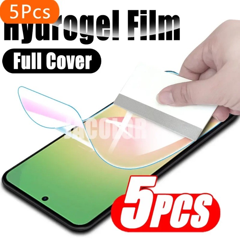 5PCS Matte Soft Hydrogel ฟิล์มสําหรับ HMD Vibe Skyline Hyper Crest Max Aura Atlas Anti Spy ความเป็นส