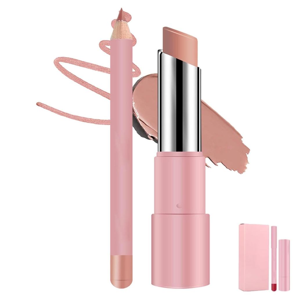 Genli Pink Drip Lip Gloss, Genli Lifter Glaze Oil Balm, Create Smooth, Soft Lip Gloss, Non-Sticky Li