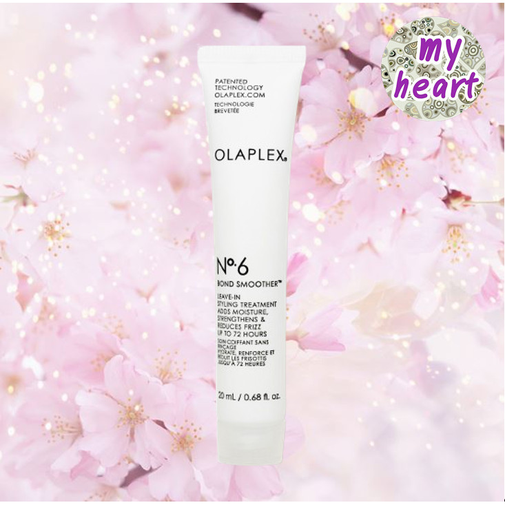 Olaplex No.6 ขนาด 20 ml ครีมซ่อมผมชนิดไม่ต้องล้างออก เติมน้ำให้แกนผม ลดการชี้ฟู บำรุงผมแห้งเปราะให้นุ่มสลวย