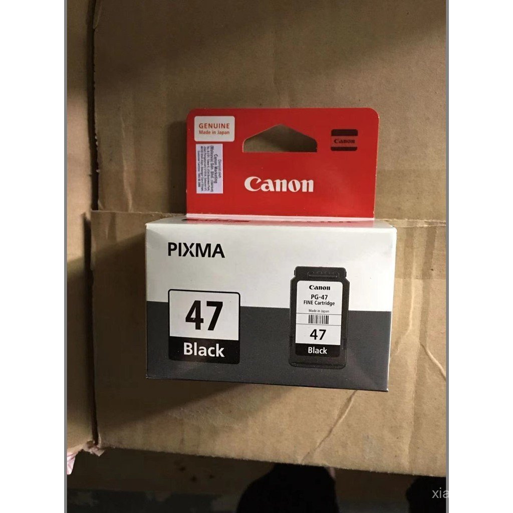 ตลับหมึกสี Canon Original PG-47 สีดํา PG-57 เหมาะสําหรับ E3170/E3177/E410