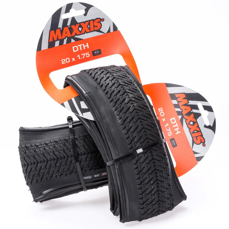 Maxxis DTH ยางสำหรับจักรยานขึ้นเขาแบบพับได้ ขนาด 20x1.75/1.95 และ 26x2.15/2.30 ต้นฉบับแท้
