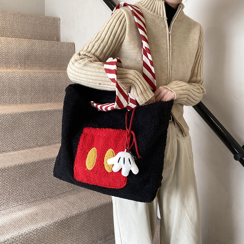 กระเป๋า Lamb Velvet น่ารัก Mickey Tuition