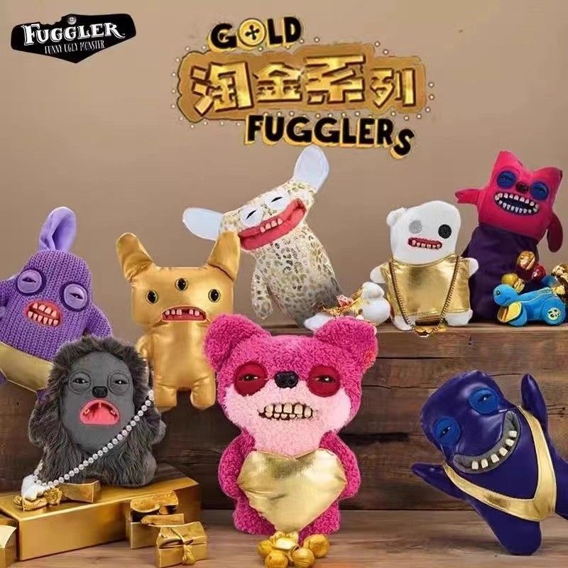 【พร้อมส่ง】fuggler โมเดล พวงกุญแจ ตุ๊กตา พวงกุญแจ พวงกุญแจ fuggler funny ugly monster fuggler spongeb