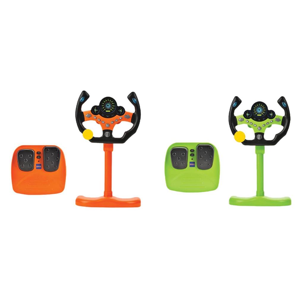 [szxflie3n] จําลองพวงมาลัยของเล่นแกล้งเล่นขับรถพวงมาลัยแบบโต้ตอบของเล่นขับรถไฟฟ้าที่มีฟังก์ชั่นเพลงแ