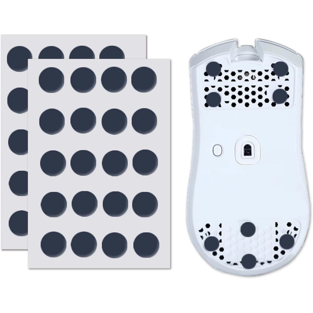 X-Raypad Obsidian Air/Pro Air Speed Mouse Skates, U-PE Universal Dot Mouse Skates นําเสนอความต้านทาน