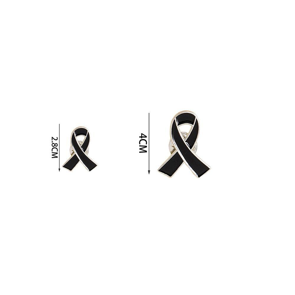 เข็มกลัดป้ายสีดำและริบบิ้น สำหรับงานศพและไว้ทุกข์ ราคา ถูกที่สุด ดีลบีเคเค แกลเลอรีภาพที่ 2