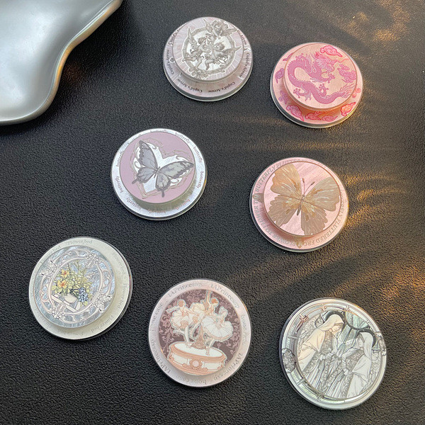 giptok แม่เหล็ก วงเล็บแม่เหล็ก กระจกเดิมแม่เหล็กถือโทรศัพท์มือถือ magsafe การดูดซับที่แข็งแกร่งแหวนแ