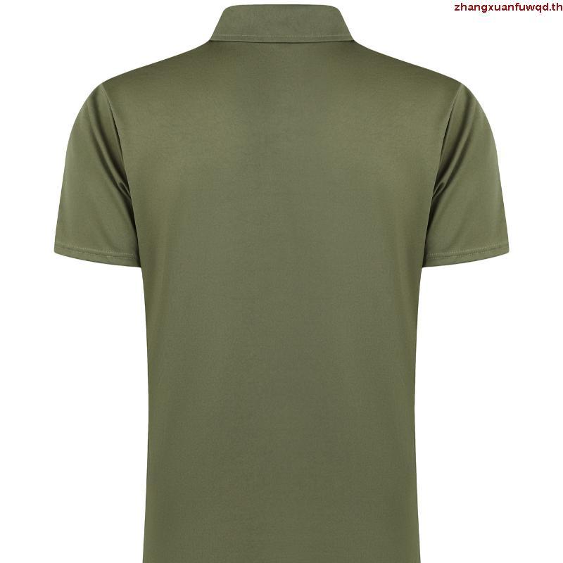 เสื้อโปโลแขนสั้นลําลอง คอปก ทรงสลิมฟิต โอเวอร์ไซซ์ สีพื้น แฟชั่นฤดูร้อน สําหรับผู้ชาย SLC15