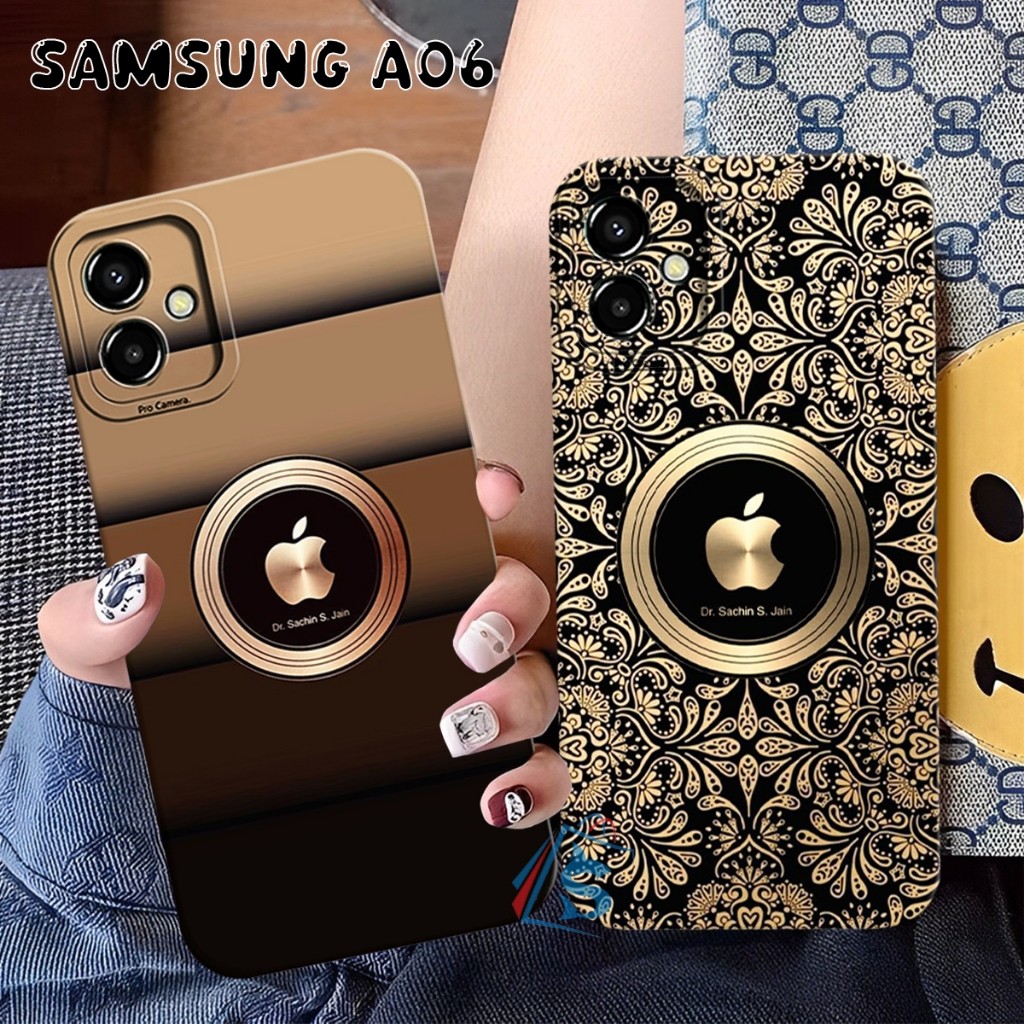 HP [SHARKCASE] SAMSUNG A06 A16 A05 A04E A04 A55 A35 A34 A25 A24 A52S Motif Logo 1phone - เคส Samsung