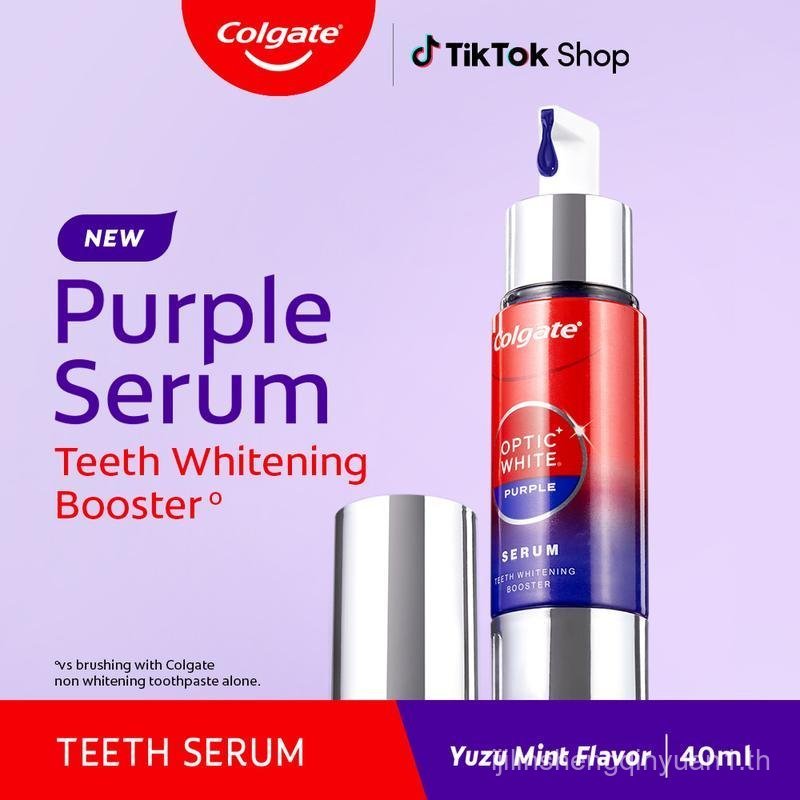 COLGATE Optic White Purple Tooth Whitening Serum 40ml