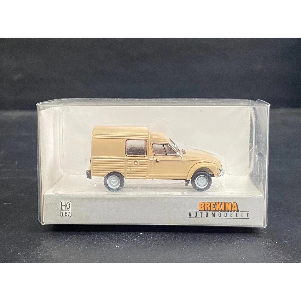 Brekina 1: 87 Citroen Acadiane 2CV Citroen Acadiane Beige HO Scale Car Model ผลิตภัณฑ์รักษาสินค้าคงค
