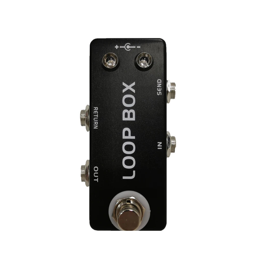 Mosky Loop Box Guitar Loop Effect Pedal Switcher Channel Selection True Bypass Guitar Accessories