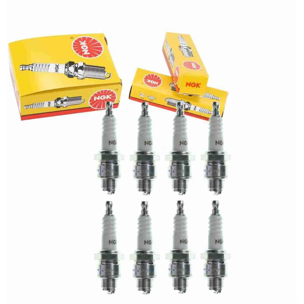 หัวเทียน NGK Standard 8 ชิ้นเข้ากันได้กับ Ford F1 3.9L V8 1950-1952