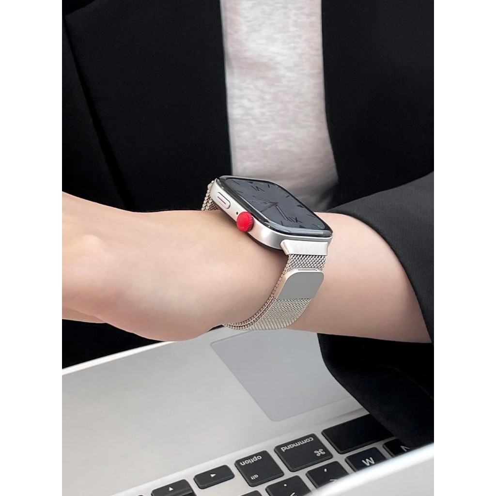สาย Milanese สําหรับ Huawei Watch Fit 3/4/4 Pro รูปที่ 4