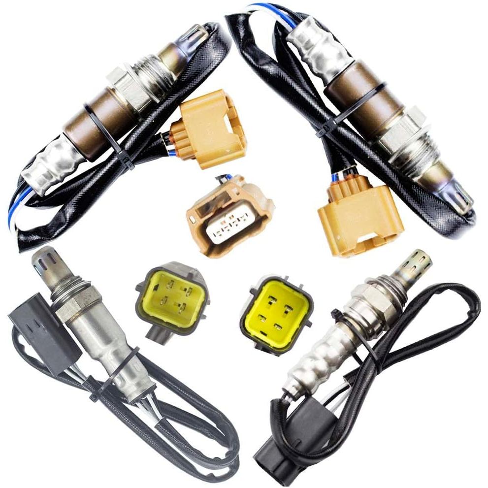 4PCS ออกซิเจน O2 Sensor 1 & 2 สําหรับ 2011 Nissan Murano Quest 3.5L; 2014 Nissan Maxima 3.5L ต้นน้ํา