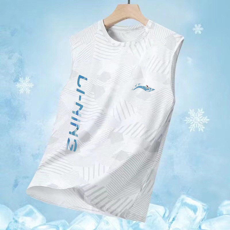 เสื้อกั๊กลำลองLI NING ออกแบบมาเพื่อดูดซับเหงื่อ เหมาะสำหรับการเล่นแบดมินตัน เบสบอล และบาสเกตบอล - รูปที่ 3