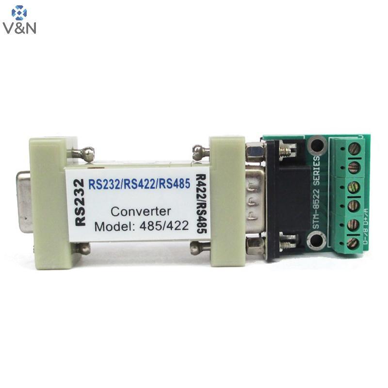 V&N RS232 RS485 Converter RS232 ถึง RS422 RS485 Converter RS 232 RS 422 485 อะแดปเตอร์ RS-232 RS-422