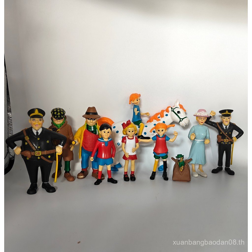 ของแท้จํานวนมาก Nostalgic Finnish ถุงน่องคลาสสิก pippi pippi นายอําเภอฉากตลกเครื่องประดับตัวละคร