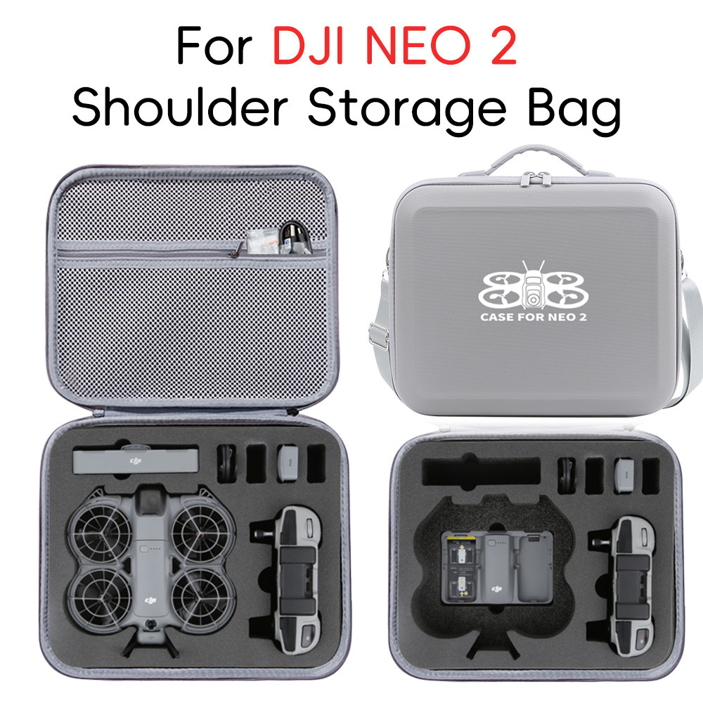 สําหรับกระเป๋าเก็บ DJI NEO2, drone ชุดบินรอบด้าน, รีโมทคอนโทรล RC-N3 แบบพกพากล่องเก็บไหล่และ crossbody อุปกรณ์เสริม