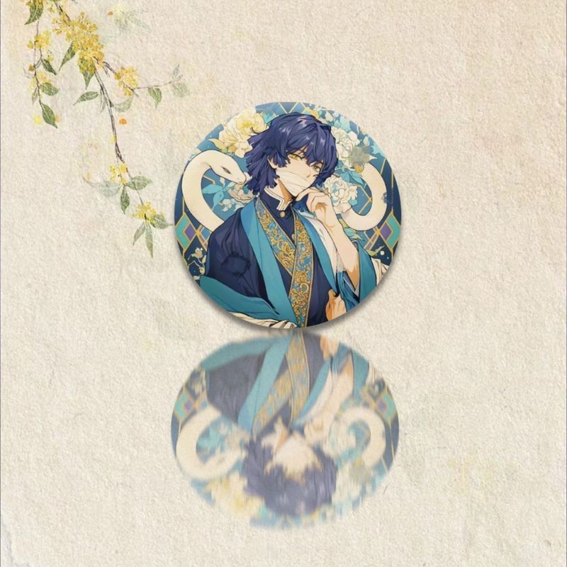 Demon Slayer Shinobu Kocho Shinobu Kocho Fantasy Bar Chi Tanjiro Shitotsu Muichiro Badge/dfhpm