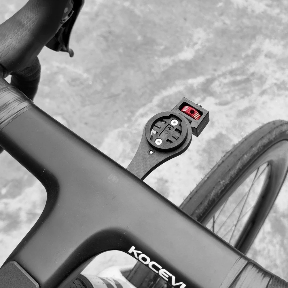 KOCEVLO คอมพิวเตอร์จักรยานหมุน สำหรับกล้อง Insta360, GoPro, DJI และ Garmin พร้อมขาตั้งคาร์บอน thumbnail 3