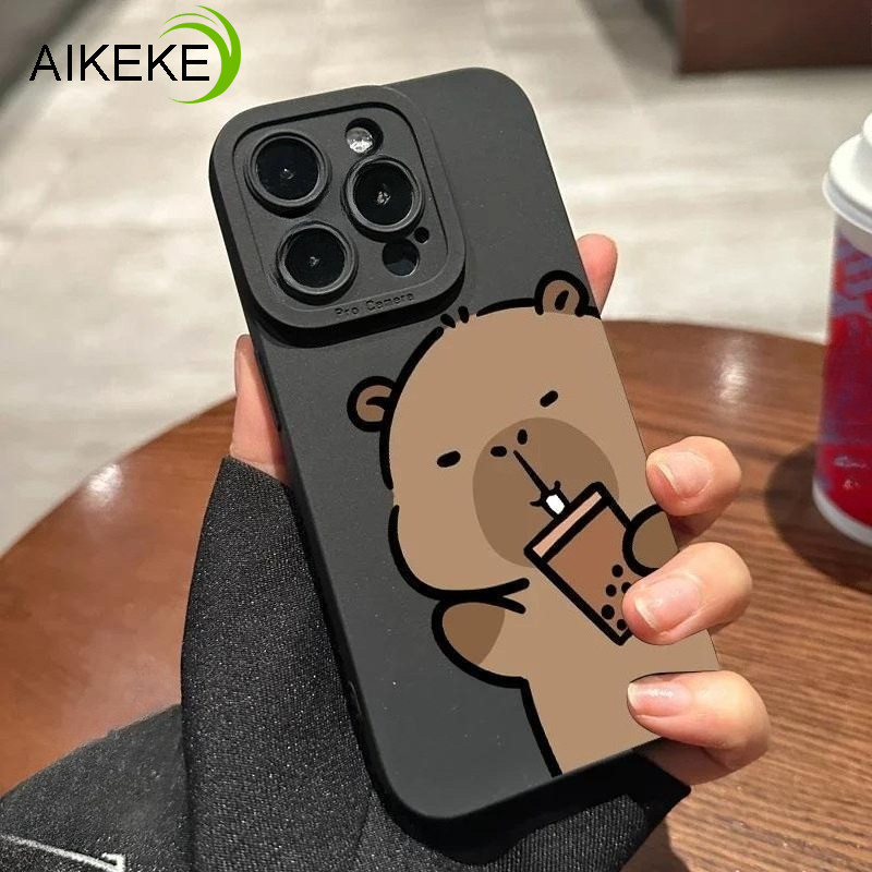 น่ารักขน Capybara เคสโทรศัพท์สําหรับ Vivo X21 UD Z5X Z1X Z1 Pro T4X V21S V21E V15 Pro V11i V9 V7 V5S