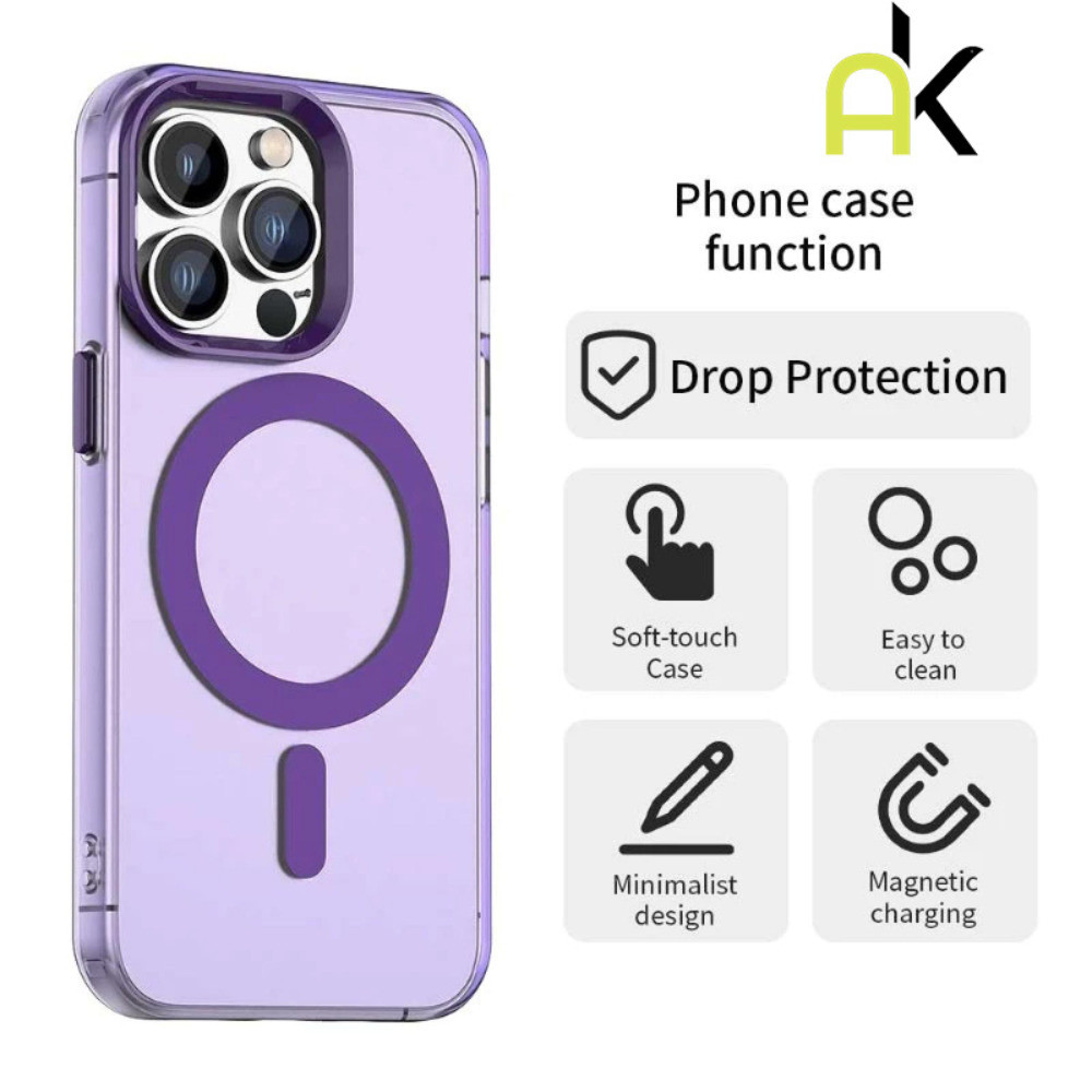 AK Matteเคสโทรศัพท์สําหรับiPhone 17 Pro Max Air 15 14 13 12 11 16 Pro Max ไอโฟน Case ปลอกCandyสีโปร่งใสแผ่นดินไหวบางปก