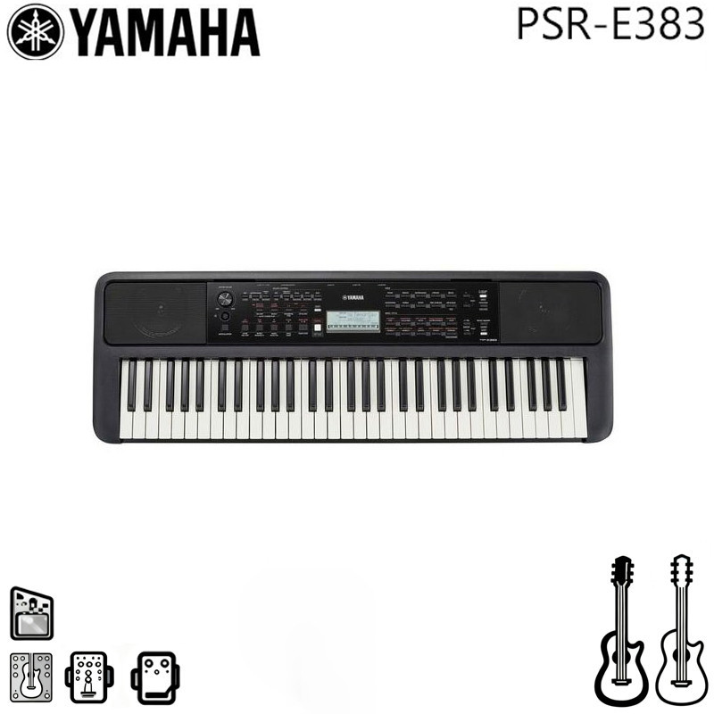 คีย์บอร์ด Yamaha PSR-E383 61 คีย์ PSR E383