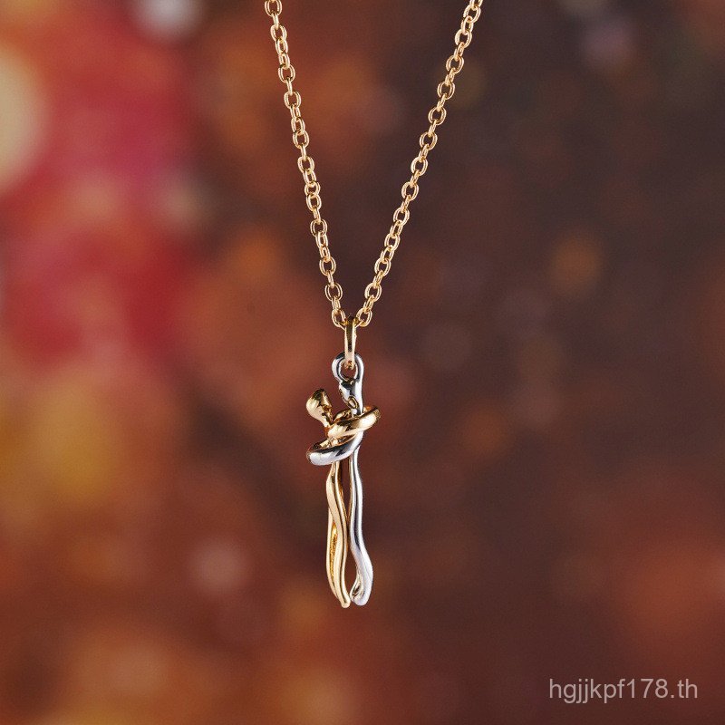 Togetherจี้คู่HcadingLovers 吊จี้สร้อยคอสร้อยคอ 6PHT