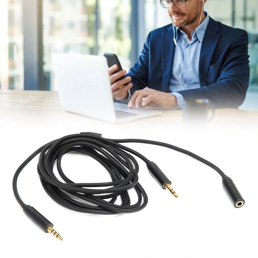 Ropa888 Chat Link Pro Cable 2m/6.7ft อะแดปเตอร์ Voice Party Live Recording Audio สําหรับเกม