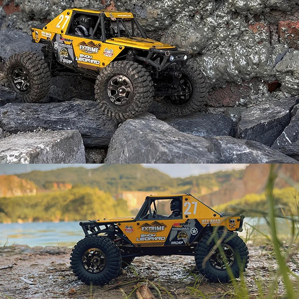 1/24 Rc Crawler Udirc Ucx2405 Brushless/แปรงมอเตอร์ 4wd Off-road Mini Rock Crawler ปีนเขารถ Rtr Rc ร