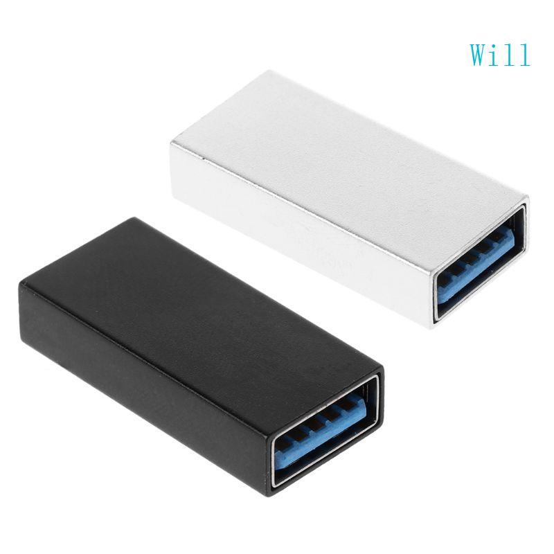 จะอะแดปเตอร์ USB Female to Female USB 3 0 Female to Type A Female 3 0 Cable Coupler