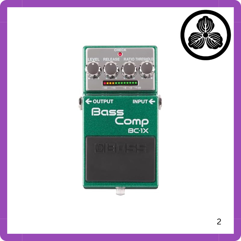 BOSS BC-1X Bass Comp Bass Compressor