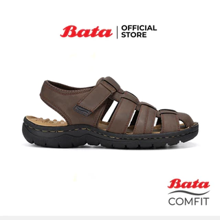 Bata บาจา รองเท้าลำลองแบบรัดส้น เพื่อสุขภาพ สำหรับผู้ชาย รุ่น CHOT สีดำ 8016186 สีน้ำตาล 8014186