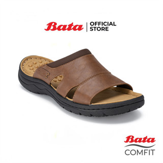Bata บาจา Comfit รองเท้าแตะเพื่อสุขภาพแบบสวม สำหรับผู้ชาย รุ…