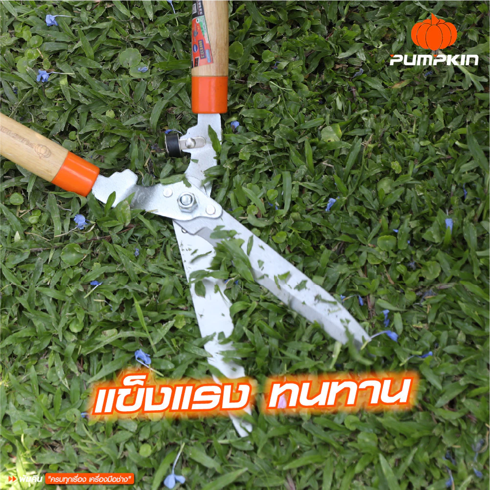 กรรไกรตัดหญ้า PUMPKIN ใบมีดหยัก 24 นิ้ว รุ่น PTT-HS600WX thumbnail 5