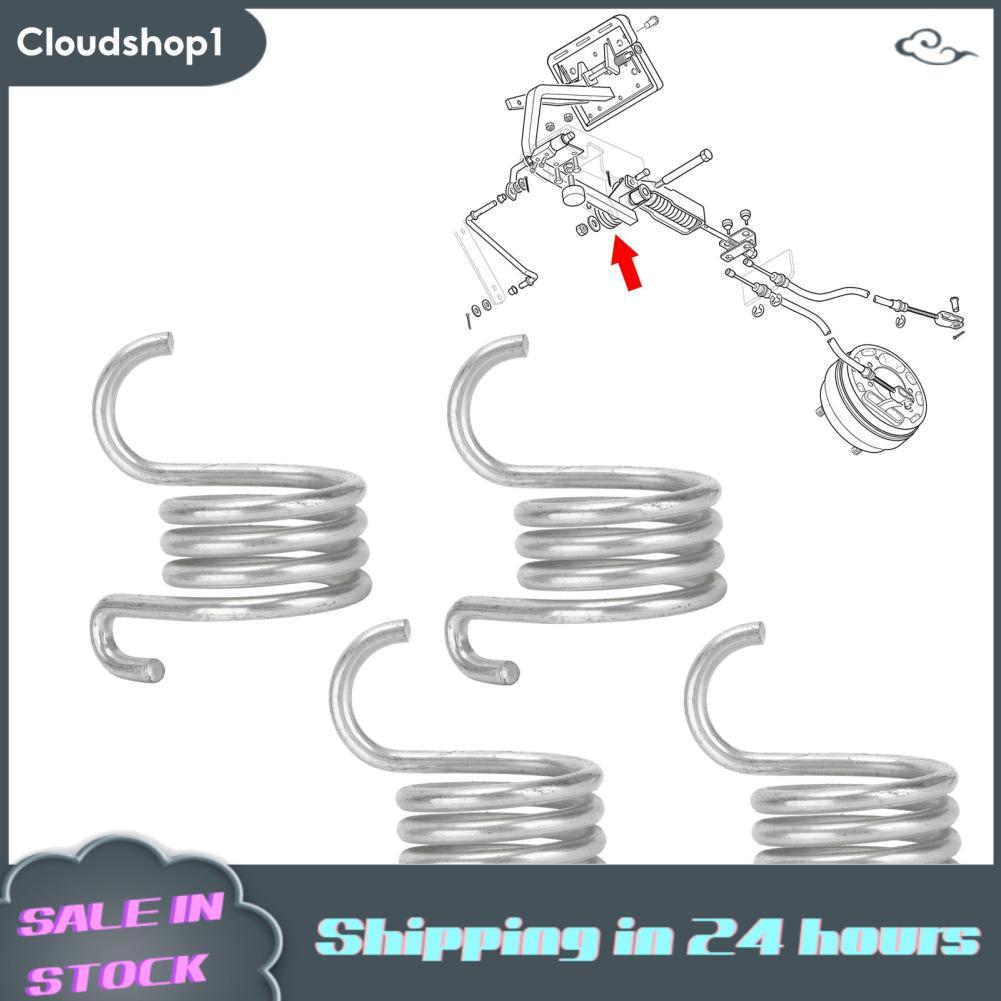 Cloudshop1 Cloudshop1 4 ชิ้นโลหะผสมเหล็กเหยียบเบรค Torsion ฤดูใบไม้ผลิเบรค 70676G01 สำหรับ Ezgo Meda