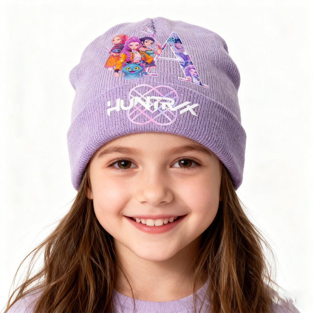 K-POP Witch Hunt Printed Knitted Hat
