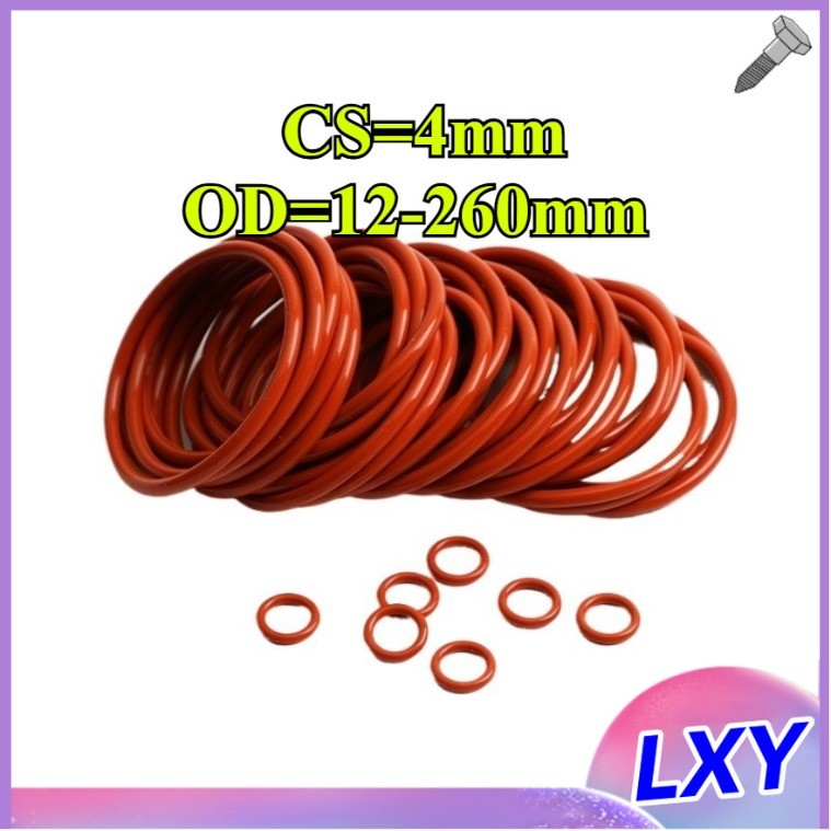[LXY1] โอริง ORing O-ring ยางโอริง VMQ เลือกขนาดได้  CS4 มม.* OD12-260 มม.