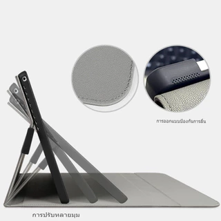 เคสหนัง PU Leather Case สําหรับ Samsung Galaxy Tab S9 FE 10.9 S11 S10 Ultra S6 Lite S8 S7 FE S7 + S8 Plus ฝาครอบแท็บเล็ต