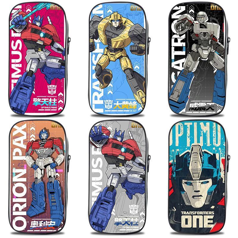 Cool Transformers Optimus Prime Bumblebee กล่องดินสอเด็กชายกล่องเครื่องเขียนเด็กชายมัลติฟังก์ชั่นนักเรียนประถมกล่องดินสอ 11.14